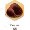 Tinta per capelli N° 65 Rosso fuoco "Color Time" con Pappa Reale e Vitamina C