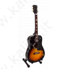 Souvenir chitarre fatto a mano "John Lennon" (Gibson acustica) (20 cm)