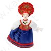 Bambola tradizionale d'artista, 18cm