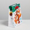 Пакет подарочный ламинированный вертикальный «Веселого праздника», S 12 x 15 × 5,5 см