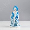 Свеча декоративная "Снегурочка с длинной косой"  13 см