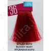Balsamo colorante semipermanente per capelli 36 Bloodz Mary BeEXTREME 100% vip’s PRESTIGE