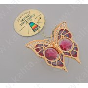 Farfalla con rubino. (4114/10)