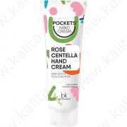 Balsamo mani rosa e centella "Pockets Hand Cream" 30g
