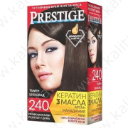 Crema-tinta resistente per capelli 240 Cioccolato fondente "Vip's Prestige"