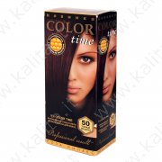 Tinta per capelli N° 50 Mogano Scuro "Color Time" con Pappa Reale e Vitamina C