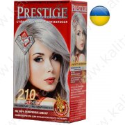Crema-tinta resistente per capelli 210 Argento platino "Vip's Prestige"