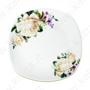 Набор тарелок "Белые розы" 3 шт.