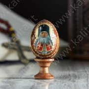 Яйцо сувенирное «Святой Лука», на подставке 3 см × 3 см × 6 см