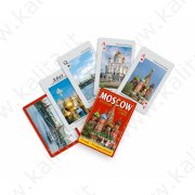 Карты игральные сувенирные "Москва" 54 карты-54 фотографии