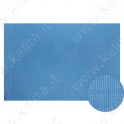Канва для вышивания "Gamma"  Aida №14, 30х40 см, голубой, хлопок K04