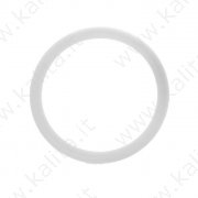 Anello da macramè set (4 pz) bianco D 84/70 mm