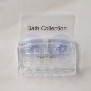 Держатель для мочалки на присосках 9х5х6 см "Bath Collection", цвет МИКС
