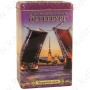 Чай в подарочной прямоугольной упаковке "Петербург. Дворцовый мост" 75 гр