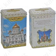 Чай в подарочной прямоугольной упаковке "Москва, Храм Христа Спасителя" 75 гр