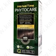 Краска для волос питательная без аммиака 6WN Мокаччино "Herbal Time Phytocare"