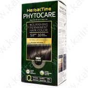 Краска для волос питательная без аммиака 5NA Холодно-коричневый "Herbal Time Phytocare"