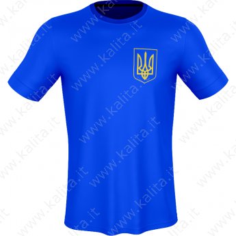 Футболка "Украина" синяя размер XL (Хлопок 100%)