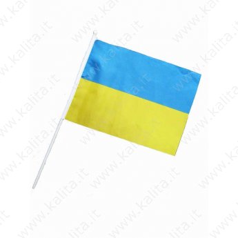 Флажок мал. "Украина" (П3а) атлас 14х23 см