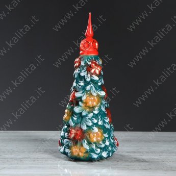 Bottiglia decorativa "Albero di Natale" 1,1L