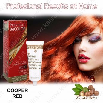 Бальзам оттеночный для волос ВС10 Медно-красный "vip's Prestige" 100мл.