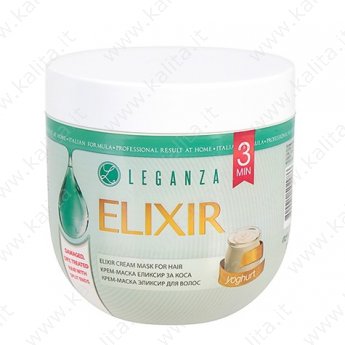 Crema maschera elisir per capelli con yogurt "Leganza" 1000 ml