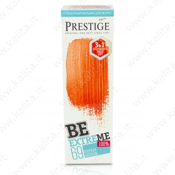 Balsamo colorante semipermanente per capelli 69 carota audace BeEXTREME 100% vip’s PRESTIGE
