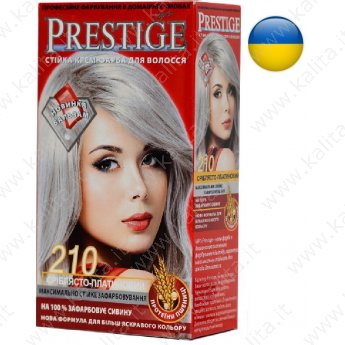 №210 Крем-фарба для волосся Сріблясто-платиновий "Vip's Prestige"