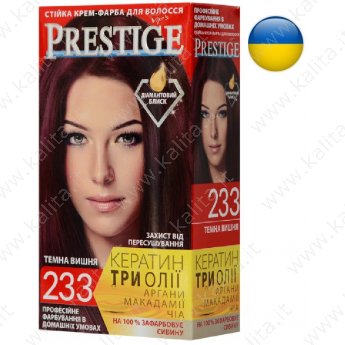 №233 Крем-фарба для волосся Темна вишня "Vip's Prestige"