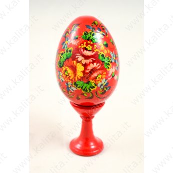 Яйцо на ножке"Цветы" ср. 12 см