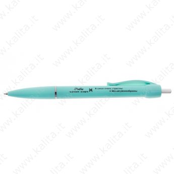 Penna "Oroscopo divertente" Pesci 13,5 cm plastica