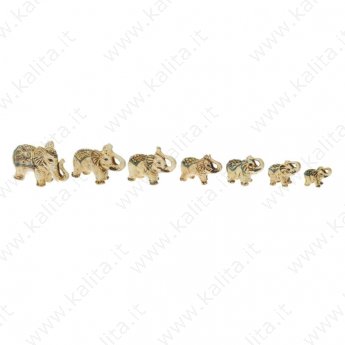Souvenir "Famiglia di elefanti" 7 unità