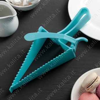 Нож-лопатка для торта и выпечки с зубцами 25x9,5x5,5 см
