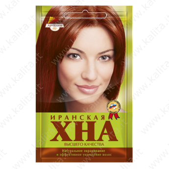 Хна натуральная иранская для окраски и укрепления волос"FITOкосметик" (25 г)