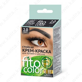 Crema tinta per sopracciglia e ciglia 2.0 grafite "FITOcolor" (2x2ml)