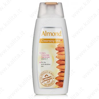 Latte detergente per viso per pelli secche e sensibili "Mandorla" 250ml