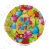 Подставка под торт с персонажем "Поздравляем"шарики *
