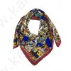 Foulard di seta (90x90 cm) In diversi motivi e colori