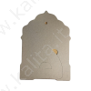 Icona di San Nicola Taumaturgo in Legno con Supporto e Foro, 17x25 cm