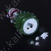 Игрушка световая "Ёлочка снеговик" (батарейки вкомплекте) 18,5 см, 1 LED, RGB,ЗЕЛЕНАЯ