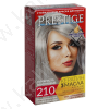 Crema-tinta resistente per capelli 210 Argento platino "Vip's Prestige"