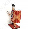 Оловянный солдатик Римский центурион, нач. 1 века н.э. 7 см
