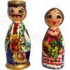 Figure  in costumi nazionali "Ucraina" 11cm e 10.5 cm