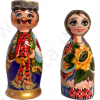 Figure  in costumi nazionali "Ucraina" 11cm e 10.5 cm