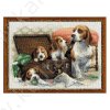 Набор для вышивания крестиком "Собачье семейство" №1328 1328