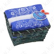 Set asciugamani 40 x 40 cm - 3 pz, 450gr/m2, 100% cotone