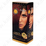 Краска для волос № 66 рубиновая мечта "Color Time"