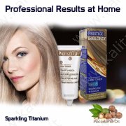 Balsamo colorante per capelli BB08 Titanio lucido "vip's Prestige"