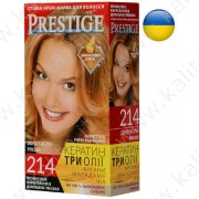 №214 Крем-фарба для волосся Золотисто-русий "Vip's Prestige"