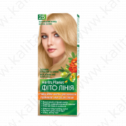 Стойкая крем-краска для волос "Herb's Planet" тон 25 Натуральный блонд